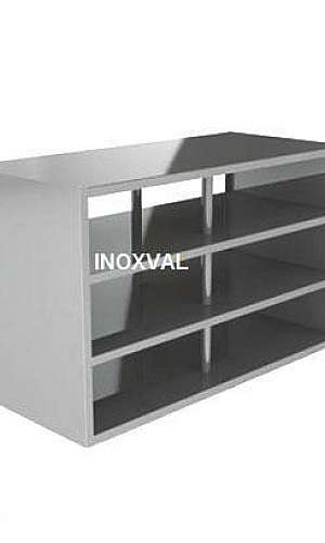 Armário em aço inox para cozinha industrial Armário em aço inox para cozinha industrial