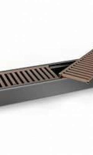 Grelha de inox para piso Grelha de inox para piso